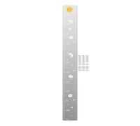 Mirror Growth Chart for - Acrylic Growth Chart with Height Ruler, Unbreakable Measuring Chart | Wall Decor for Kids Room, Durable Size Chart in