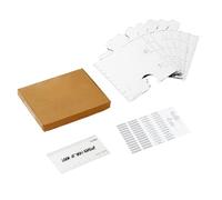 Mirror Growth Chart for Wall - Acrylic Kids Growth Chart, Foldable Puzzle Mirror Height Charts, Baby Removable Growths Height Measuring Mirrors, for Bedroom Wall Decor