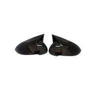 Mirror Guard Covers 2Pcs For Passat B8 For Variant For Arteon 2015-2020 Car Rearview Mirror Cover Trim Add On Black(Glossy Black)