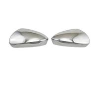 Mirror Guard Covers Car Accessories Plated Side Mirror Cover Trim Paste Style For Toyota For Rush 2019 2020 2021 2022 2023 Rear View Mirror Cap(Silver)