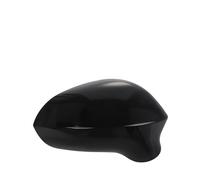 Mirror Guard Covers Door Wing Mirror Cover Rearview Cap For Seat For Ibiza 2008 2009 2010 2011 2012 2013 2014 2015 2016 2017 Rear View Mirror Cap(Black R)