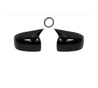 Mirror Guard Covers For Mitsubishi For Lancer X 10 EX For EVO 2013 2014 2015 2016 Side Door Rearview Mirror Cover Trim Wing Mirror Caps(Without Lamp BLK)