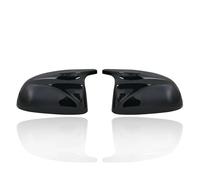 Mirror Guard Covers Mirror Cover Caps Wing Side For BMW X4 G02 X5 G05 X6 G06 2018 2019 2020 2021 2022 Wing Mirror Caps(Glossy BLK)