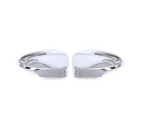 Mirror Guard Covers Mirror Cover For Toyota For Vitz XP130 2011 2012 2013 2014 2015 2016 2017 2018 Wing Mirror Caps(Silver)