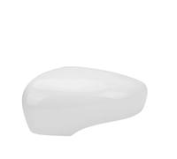 Mirror Guard Covers Rearview Mirror Cover Housing For Clio 4 For Mk4 2012-2019 Left Right Side Door Wing Shell Wing Mirror Caps(White L)