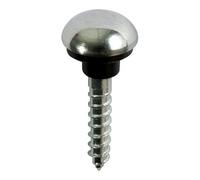 TIMco 08112CMIR200 Mirror Screw PZ2 Dome Chrome 8 x 1.1/2" Box of 200