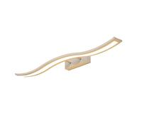 Mirror Headlight Bathroom Simple Creativity Led Mirror Cabinet Light Curved Bathroom Vanity Makeup Light/Three-Color Dimming/60Cm