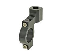 Mirror holder CNC 22mm m10 Right hand thread for black for motorcycle, scooter