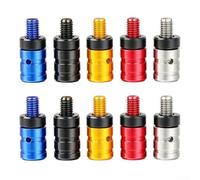 Mirror Hole Cap Screws For Motorcycles, Aluminium Alloy, Right-Hand Thread | Anodised For Aluminium Alloy, Includes Buffer Washers, Blocks Dust And Water Debris From Infiltrating The Threads
