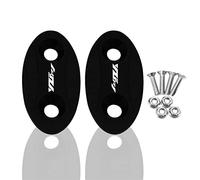 Mirror Hole Cover Motorcycle Accessories Windscreen Driven Eliminators Cap For YH YZF-R1 R1 2007-2014 2012 2013(BLACK)