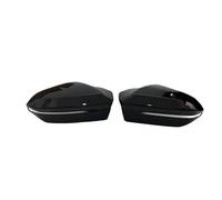 Mirror Housing 1 Pair Car Exterior Mirror Housing For BMW 5 Series 530i VIII G60 G61 G68 2023 2024 Left Hand Drive Side Rearview Cover Caps Exterior Cover(Gloss Black)
