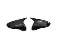 Mirror Housing Car Exterior Mirror Housing For Hyundai For Veloster 2018-2023 Carbon Look Rearview Side Cover Wing Cap Door Shell Trim Exterior Cover(Carbon look)