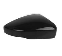 Mirror Housing Car Exterior Mirror Housing For VW For Polo 6R 6C 2009-2018 US Left Right Door Side Wing Cover Cap Rearview Shells Exterior Cover(Glossy Black,Right)