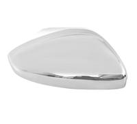Mirror Housing Car Rearview Mirror Housing For Peugeot 2008 208 2012-2019 Chrome Silver Door Side Wing Cap Cover View Replacement Shell Exterior Cover(Right)