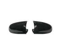 Mirror Housing Car Rearview Mirror Housing For VW For Golf For MK5 For GTI R 2003-2009 Carbon Look Side Cover Sticker Exterior Wing Cap Exterior Cover(Gloss Black)