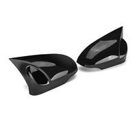 Mirror Housing Cover Car Exterior Rearview Housings, For Toyota, For Camry 2012-2017 Mirror Cap Cover Direct Add-On Carbon Look Side Shells(Carbon look)(Gloss Black)