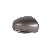 Mirror Housing For Fit, JAZZ, GK5, CITY, GM6 2014-2020 Models Rearview Mirror Cover Replacement,No Light Trough One Pair Protective Shell(Dazzling silver)