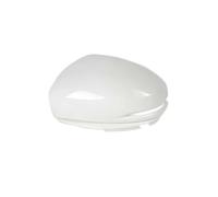 Mirror Housing For Fit, JAZZ, GK5, CITY, GM6 2014-2020 Models Rearview Mirror Cover Replacement, With Light Groove One Pair Protective Shell(Taffeta white)