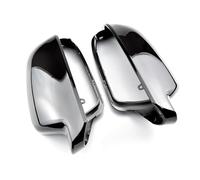Mirror housings For A4 A5 B8 A3 8P A6 C6 Q3 Bright Black Full Replacement Side Mirrors Caps Rearview Mirror Cover(Bright black-B8.5)