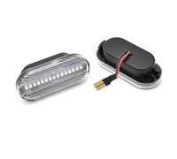 Mirror Indicator For C-Max Fiesta MK6 For Focus MK2 Fusion Galaxy Pair LED Dynamic Side Indicator Marker Signal Light Sequential Flashing Lamp(Dynamic Crystal Type)