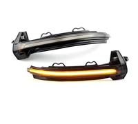 Mirror Indicator Lamp For A4 S4 2016-2019 For A5 S5 RS4 RS5 8W0949101 2pcs Smoked Lens LED Side Mirror Lamp Amber Side Rearview Dynamic Turn Signal Lights