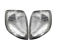 Mirror Indicator Lamp For Benz For W140 For S280 For S300 For S320 For S500 For S600 1991-1998 Front Turn Signal Corner Light Lamp Parts(1 pair White)