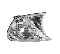 Mirror Indicator Lamp For BMW For E46 For 323Ci For 325Ci | 1999-2006 Turn Marker Signal Blinker Corner Parking Light Lamp 63126904307 63126904308(White R)