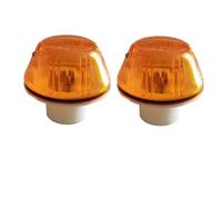 Mirror Indicator Light 2pcs E12 Led Truck Indicator Light For MAN Truck For TGA For TGX TGS 81253206115 81253206117 Amber White Side Lamp Signal Lights Side Turn Signal Light(2pcs amber case)