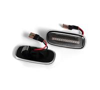 Mirror Indicator Light Compatible With A2 A3 8L 1995-2000 For B5 A4 A6 4B 4D 1998-2006 Car Dynamic Turn Signal Light Side Marker mudguard Indicator Blinker(Crystal Type)
