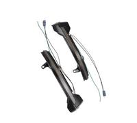 Mirror Indicator Light Compatible With BMW For 5 6 7 Series For F10 F11 F07 F06 F12 F13 F01 2PCS Dynamic Scroll Turn Signal Light Rear Mirror Indicator(Yellow)