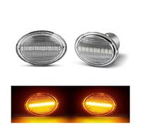 Mirror Indicator Light For Fiat For 500 500C 500L (Typ 351 352) 2012-up 4C LED Side Marker Light(Clear Normal Amber)