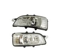 Mirror Indicator Light For Volvo For S40 S60 S80 C30 C70 V50 V70 Car Exterior Parts Left/Right Side Wing Mirror Indicator Turn Signal Light Lamp Lens(Left)(L+r)