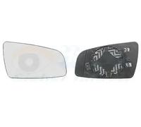 Mirror insert glass Left Aspherical 3792837 VAN WEZEL for OPEL