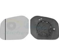 Mirror insert glass Left Aspherical 5854837 VAN WEZEL for VW CADDY IV Estate