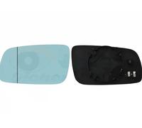 Mirror insert glass Left Blue-tinted 0323837 VAN WEZEL for AUDI A6 C4 A4 B5 A3