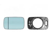 Mirror insert glass Left Blue-tinted 0640837 VAN WEZEL for BMW 3 3 Coupe 5