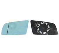 Mirror insert glass Left Blue-tinted 0655837 VAN WEZEL for BMW 5 5 Touring