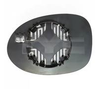 Mirror insert glass Left Convex 328-0170-1 TYC for RENAULT TWINGO I