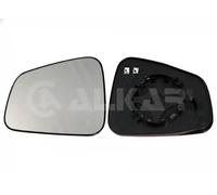 Mirror insert glass Left Heatable 6431446 ALKAR for OPEL CHEVROLET