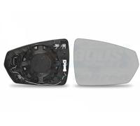 Mirror insert glass Right Convex 5751838 VAN WEZEL for VW AUDI