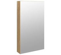 Mirror Jewellery Cabinet Mirror Armoire with LED Lights Wall Mounted vidaXL