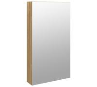 Mirror Jewellery Cabinet Mirror Armoire with LED Lights Wall Mounted vidaXL