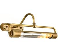 Mirror Lamp Front Light Copper Modern LED Vanity Compatible with Bedroom Bathroom Dressing Table Headlight, Luxury(45cm)