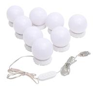 Mirror Light with 8 LED Bulbs Warm White&Cold White Vanity vidaXL