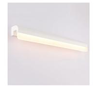 Mirror Lights for Dressing Table Bath Mirror Light Nordic Wrought Iron Ps Mirror Front Light Creative Simple Mural Light White Bathroom/White Light/71Cm
