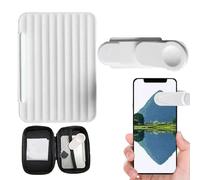 Mirror Mirror for Phone Camera - Phone Camera Reflection Clips Set | Reflective Glass Clip with Installation and Removal Aids, Mirror