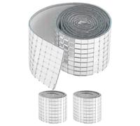 Mirror Mosaic Tiles 5880pcs 5x5mm Silver Glass Squares
