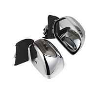 Mirror Motorcycle Rearview Mirrors Turn Signals Smoke Lens For Goldwing GL1800 2001-2017