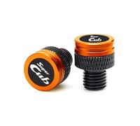 mirror mounting screw caps For Hon@&da Super CUB C70 90 110 C125 Motorcycle CNC Rearview Side Mirror Hole Cap Plug Accessories(C)