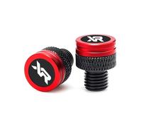 mirror mounting screw caps For HON@&DA XR230 MOTARD XR 250 400 125 Motorcycle CNC Rearview Side Mirror Hole Cap Plug Accessories(R)